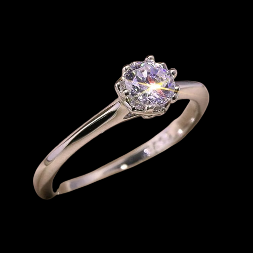 925 Silver Zircon Ring: Timeless Elegance